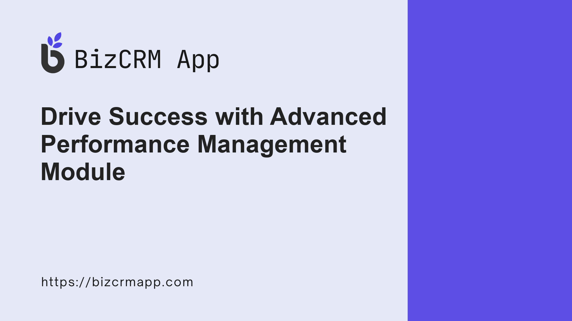 DRIVE SUCCESS WITH ADVANCED PERFORMANCE MANAGEMENT MODULE