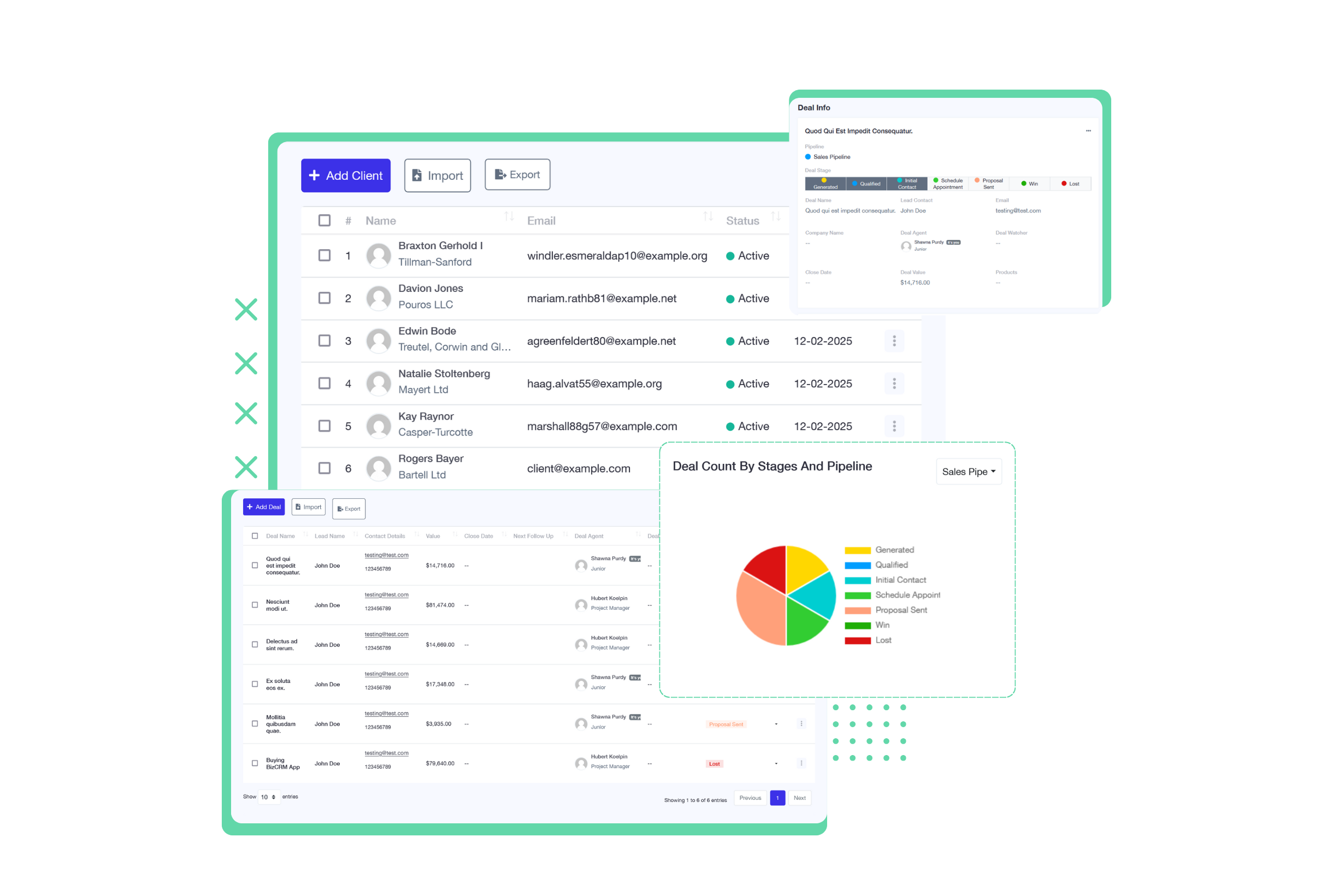 Client Portal Interface